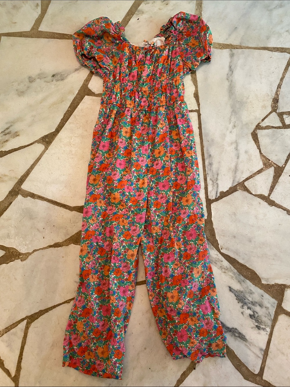 Crewcuts floral jumper